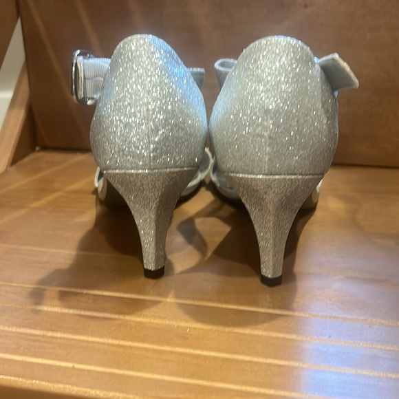 Silver Sparkle Heels - Picture 3 of 3